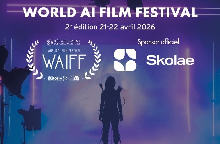 Skolae : Sponsor Officiel du World A.I. Film
Festival 2026